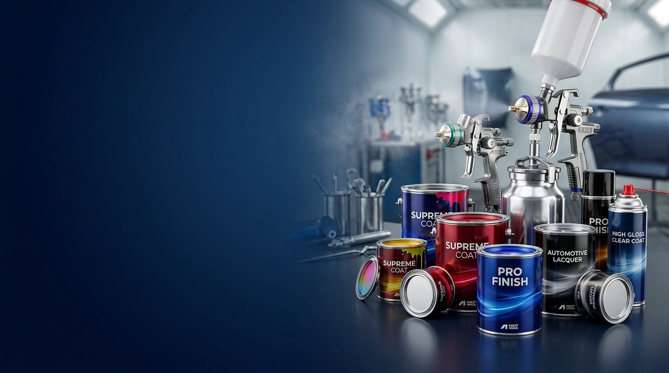 Lackprodukte — Spritzlacke, Spraydosen und Industriefarben