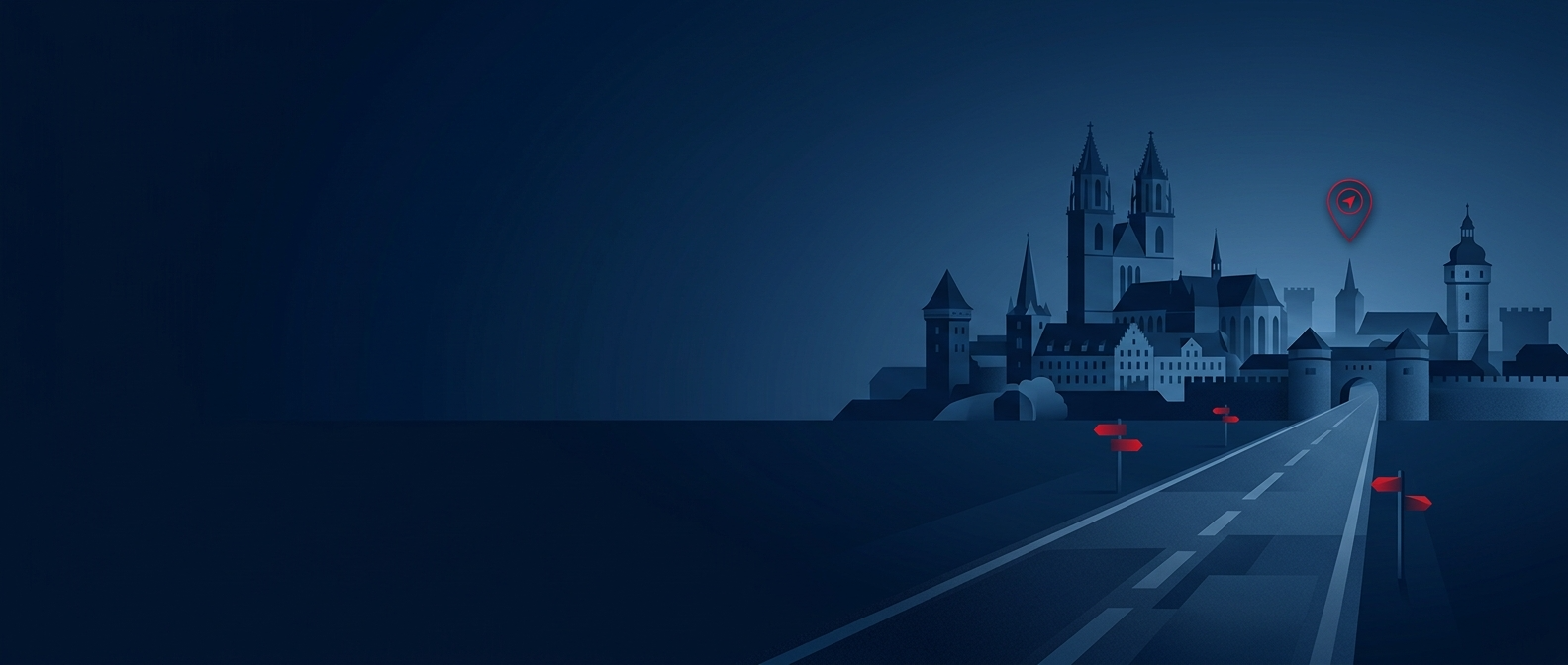 Burg bei Magdeburg — Skyline